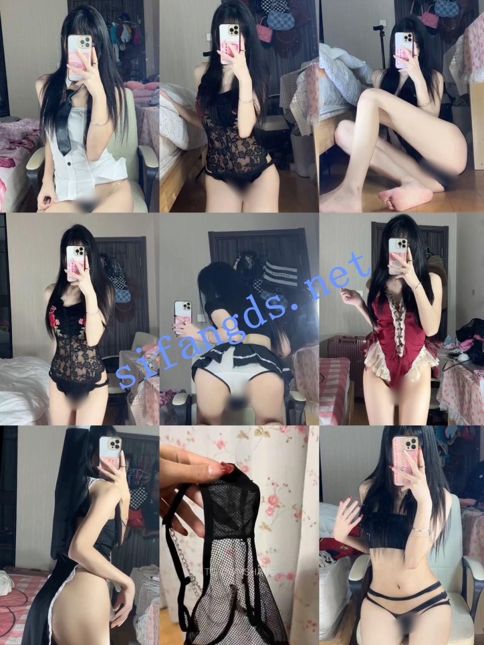 【精品】抖音博主【囧静】微密圈足控内衣私拍 极品翘臀 5