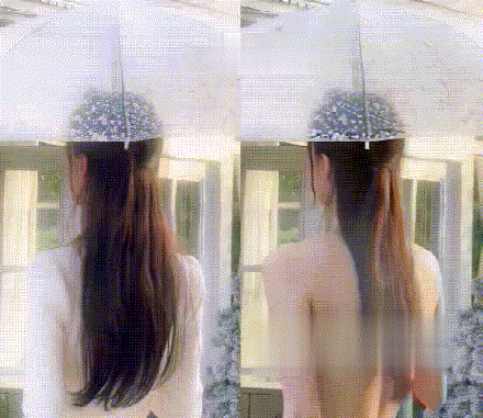 【AI脱衣】抖音网红：抖音网红山海观雾-刘二萌脱衣对比 11