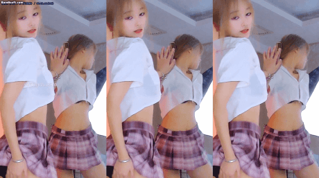 【CC 安静不了】极限骚舞 短裙黑丝 露内裤内衣 非常骚【5V】【663M】 16