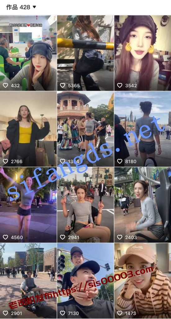 抖音 无名示2027-2 20万粉 顶级美女 露点口交 倒吊插嘴 深插【1V】【26.4M】 4