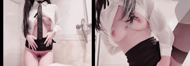 福利姬 薇薇安 OL浴室、黑丝皮裙、浴室 三部合集 5v1.8g 2