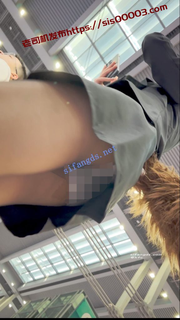 【KFC】OL制服COSER学生妹·薄款黑丝袜紫色内内前后CD【1V】【372M】 9