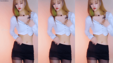 【CC 安静不了】极限骚舞 短裙黑丝 露内裤内衣 非常骚【5V】【663M】 10