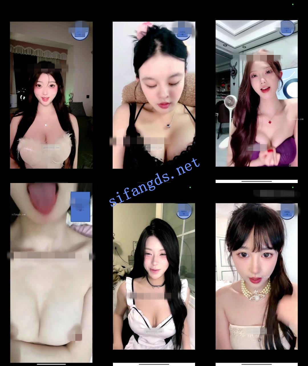 ✅高颜值美女一对一❤️打飞机专用淫言骚语频出75V合集 9