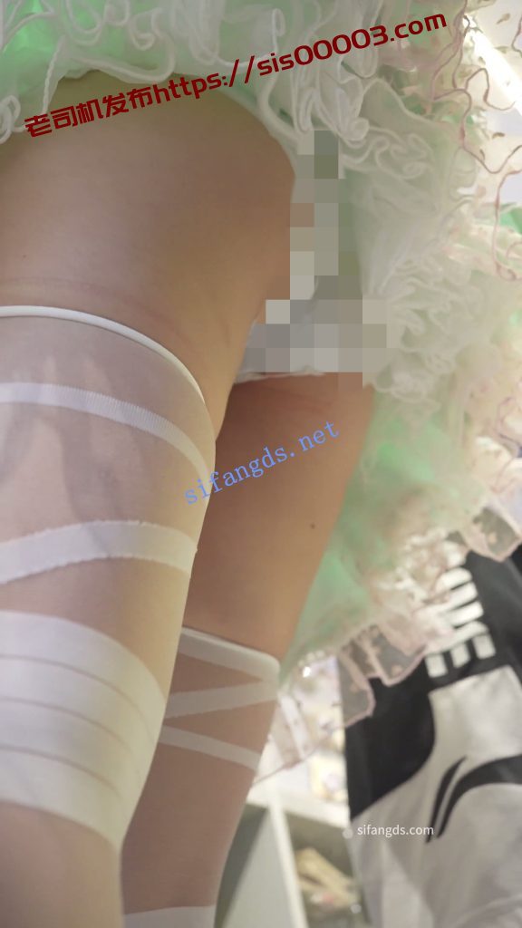 (BC-AA-590)双马尾蕾丝裙小学妹..弯腰CD蕾丝边内裤看镜头了【1V】【458M】 7