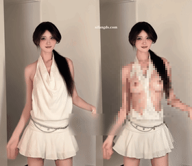 【Ai重磅】30分钟版本 轩子巨兔等8位网红AI脱衣对比 2K超清【8V】【12.1G】 1