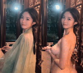 【Ai重磅】30分钟版本 轩子巨兔等8位网红AI脱衣对比 2K超清【8V】【12.1G】 23