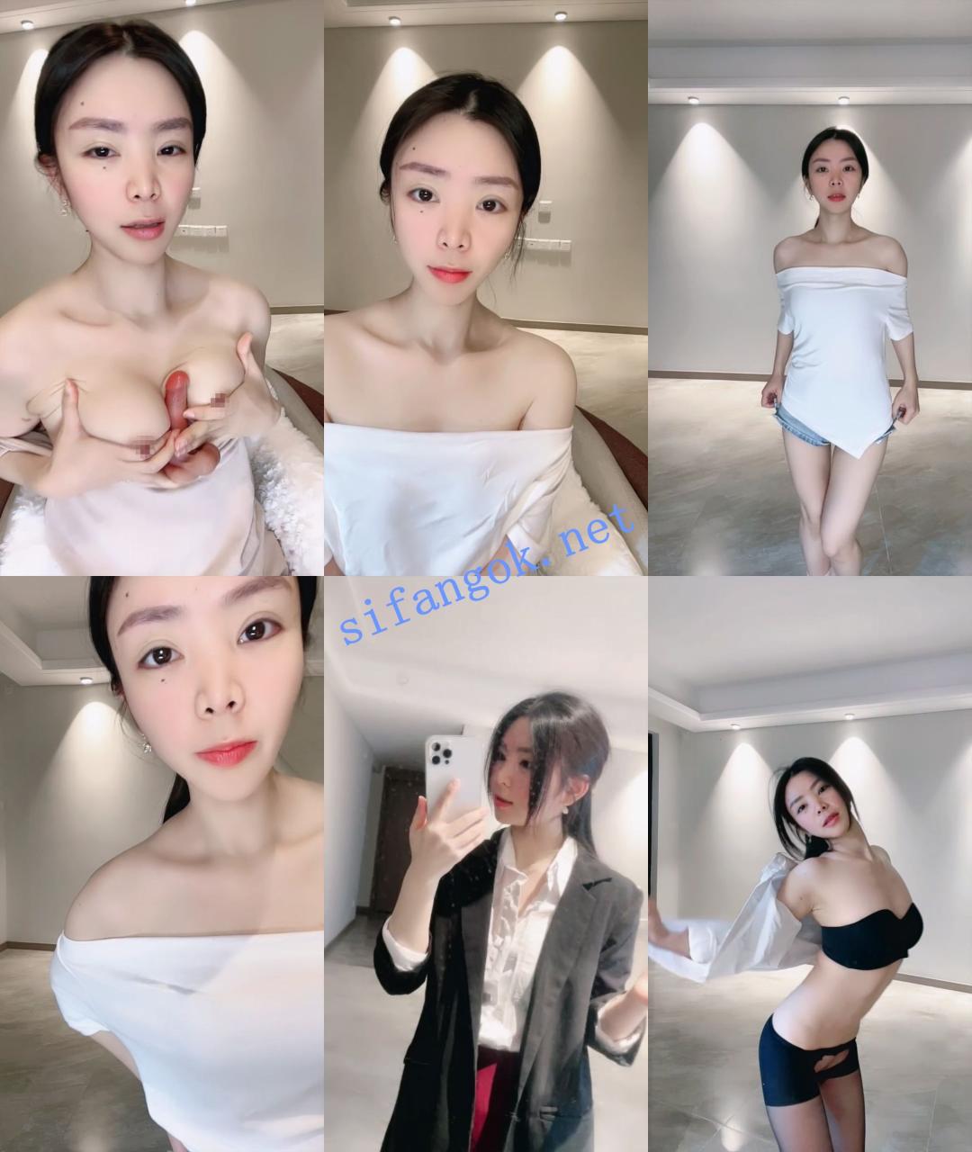 √舞蹈女神！【温婉】白皙发光哦~绝美^裸体热舞 道具狠插~2 3
