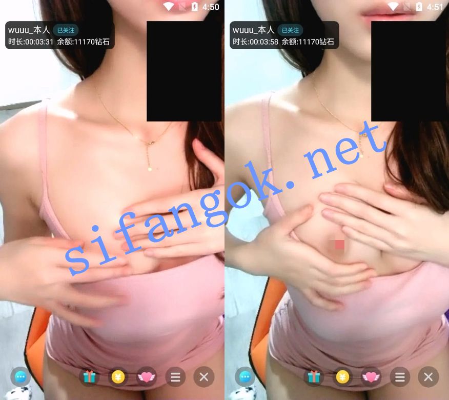 高价可黄1V1平台-极品可爱美女Wuuu舌诱口爆道具展示BB呼吸 4