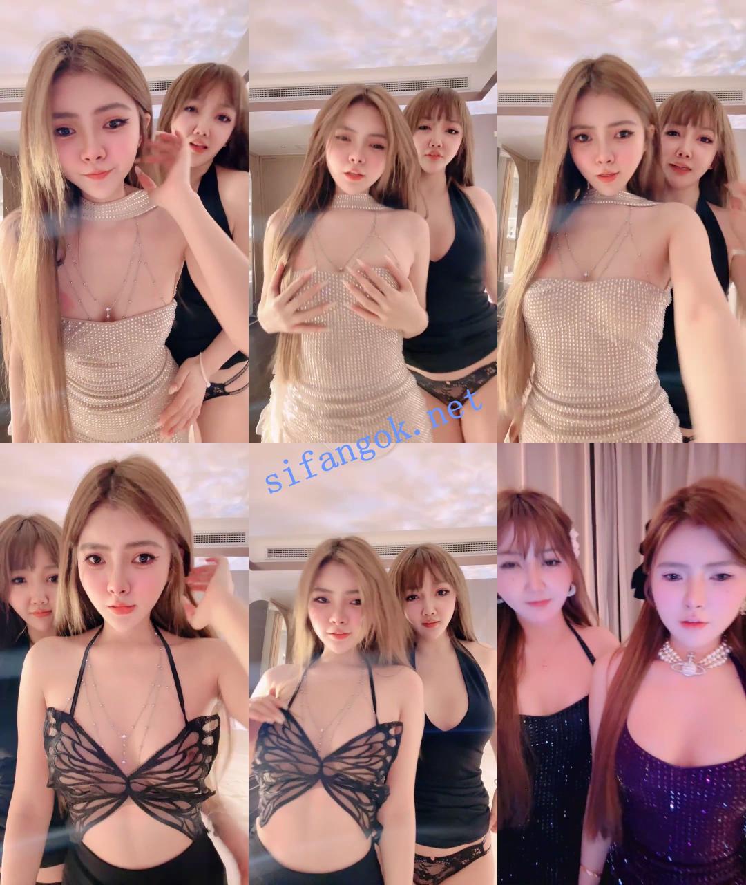 ☑️新人！双女神下海~美到炸裂~【青春两姐妹】100%秒射~！ 1