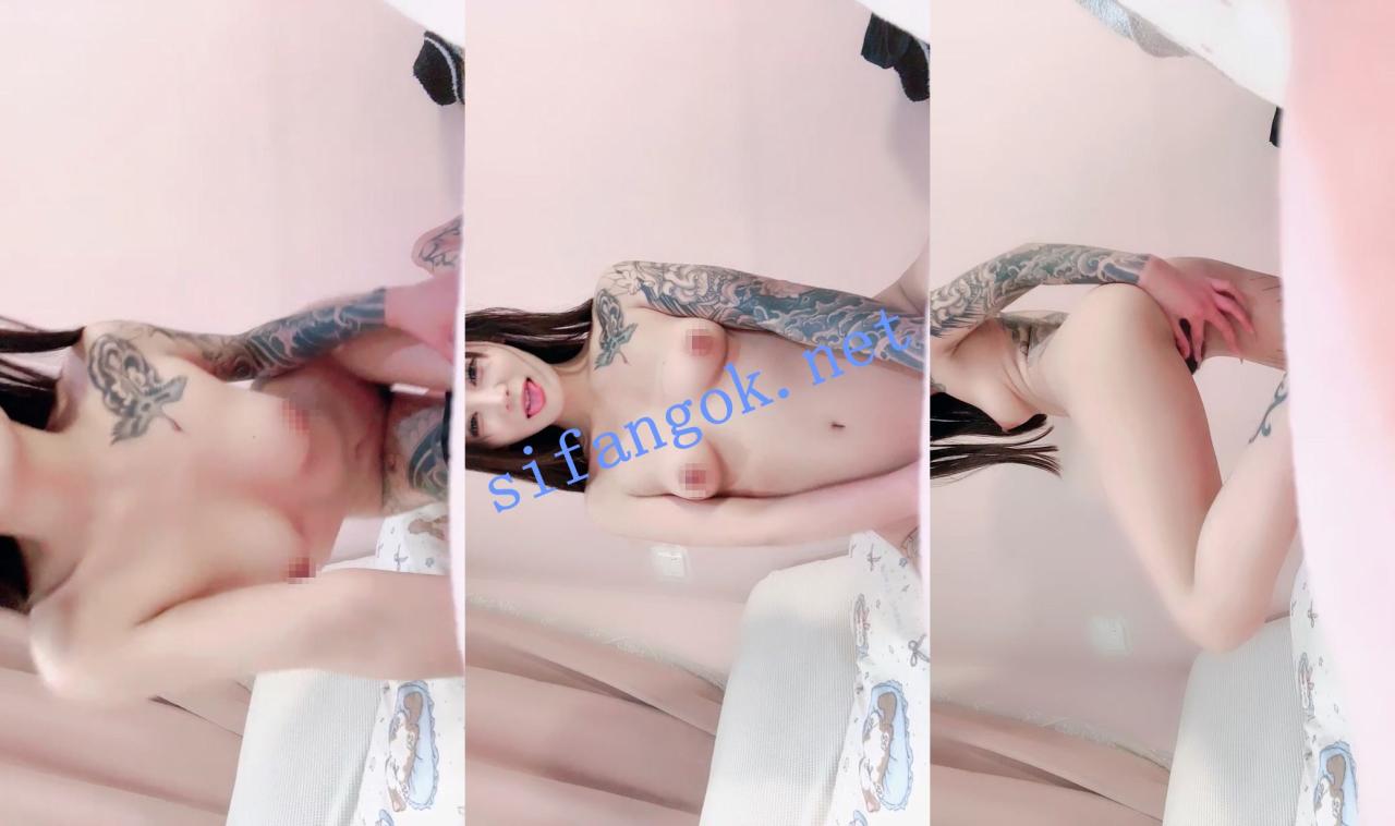 ＄清秀女神 美到爆炸！【猪肚炖芝士】性感纹身 自摸扣逼！ 4