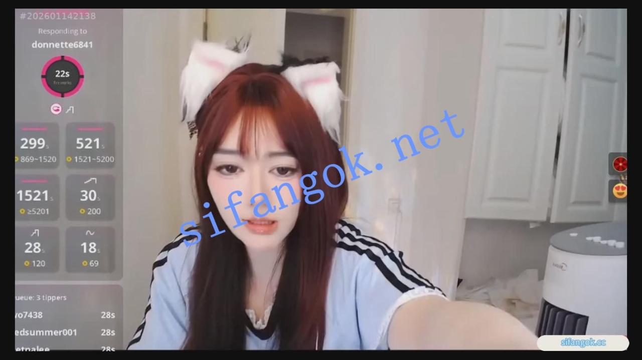 【ST】❤️人气巨乳女神Kivcaluck 超近景自慰 喷水 开票 大秀 9