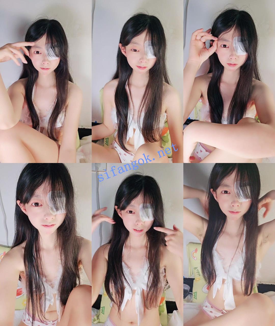 ☑️新人！骨感学生~好骚~好清纯~【独眼妹妹】掰穴自慰~！ 1