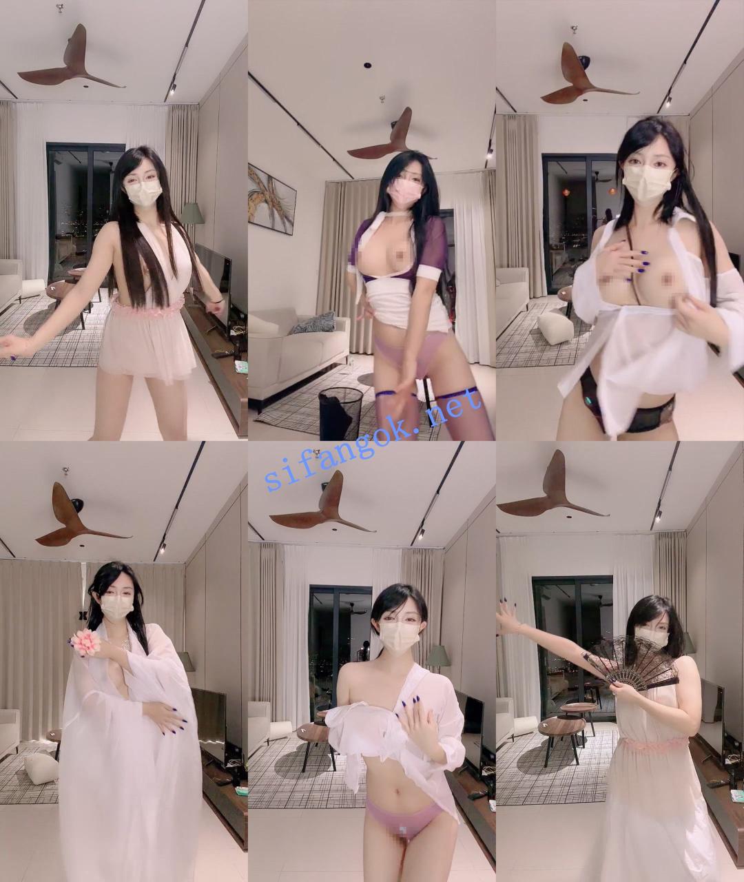 ♆【灵羽合】鹅美美!绿播女神~抖音裸舞~阳台露出~道具喷水! 7