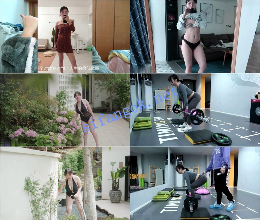 抖音 发发爱健身-2 医学硕士 蜜桃臀 反差 最大尺度 21V【21V】【992M】 11