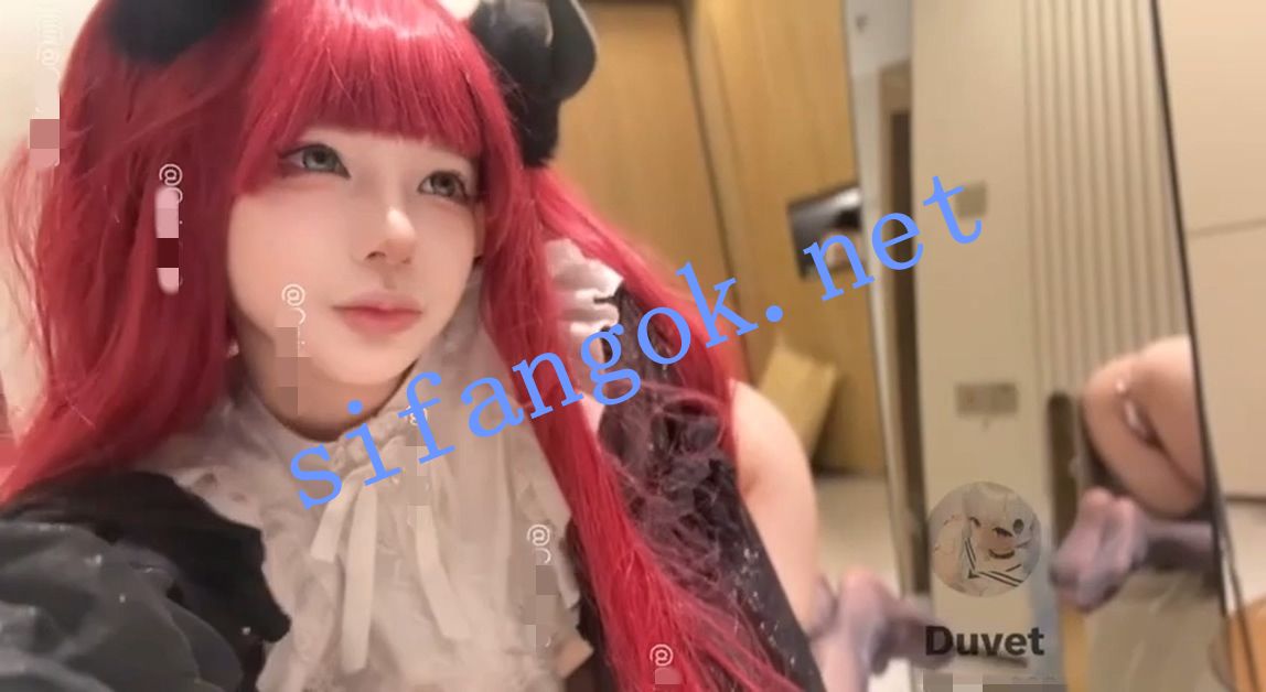 抖音推特卡哇伊软妹-Duvet 520高价道具自慰口交大尺度福利 20