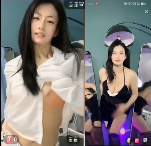 【快手】宝宝111 胸贴丁字裤 付费礼物擦边+会议直播 骚舞 15V【15V】【995M】 7