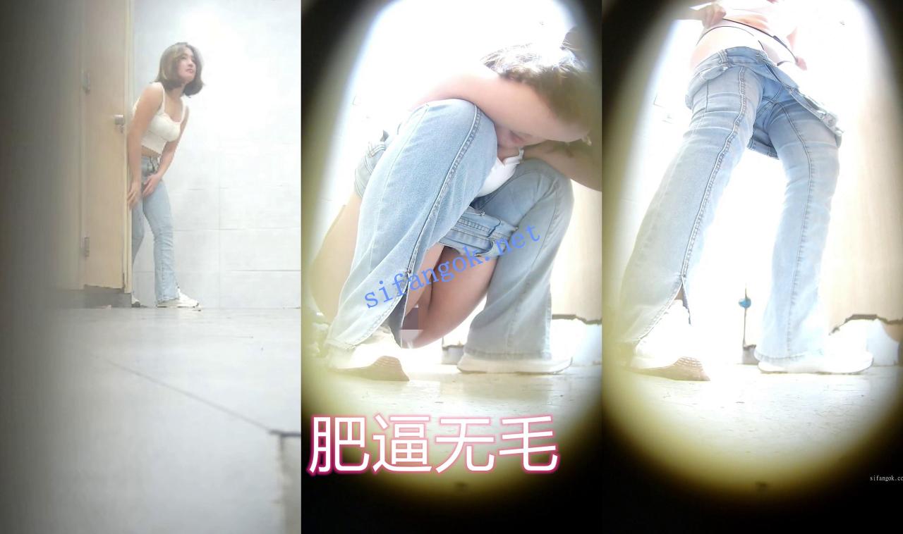 ❤️【厕拍】双角度单独收脸 前拍极品吊袋丝袜 2