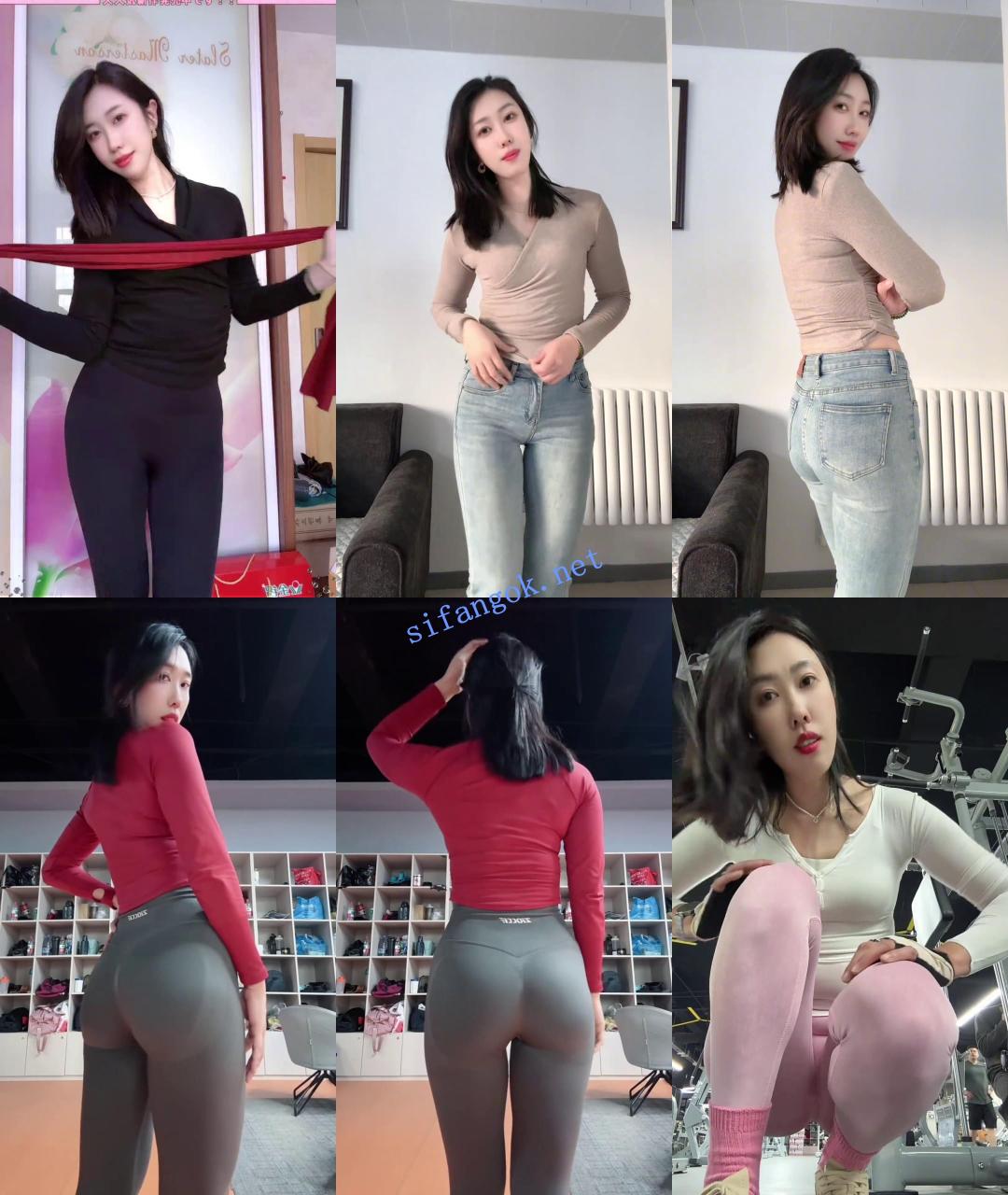 ❤️抖音【念柚】极品少妇健身瑜伽裤 裸聊自慰肛塞啪啪 2