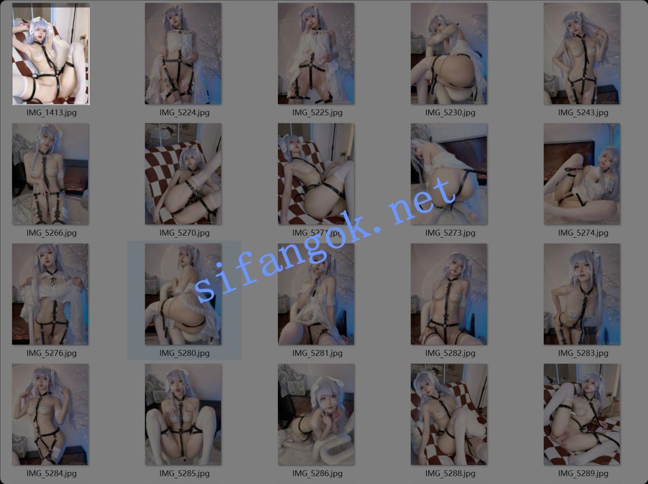 ♏顶级COSER♏阿包也是兔娘 万元尺度定制2套+总督福利视频 5