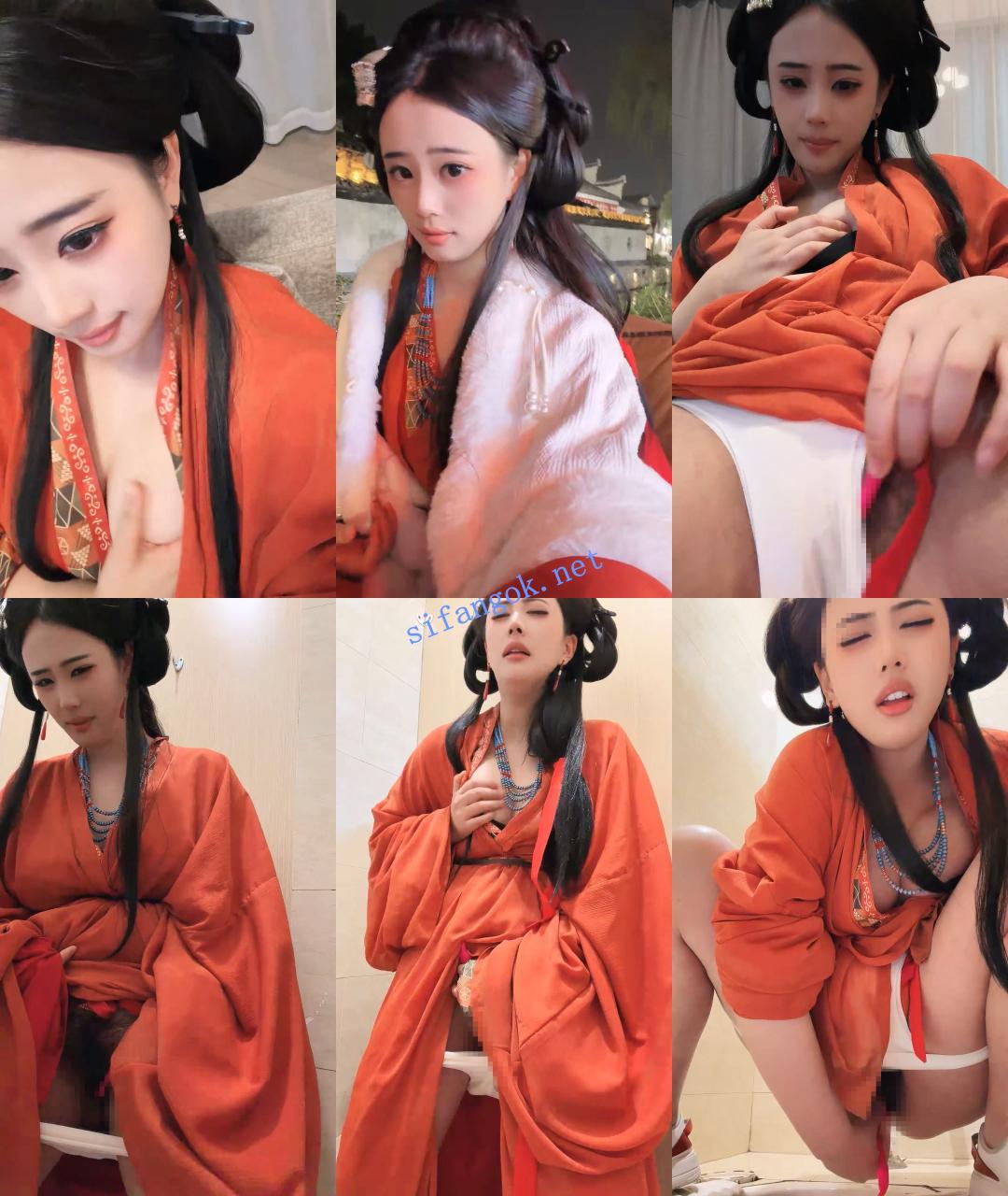 ♆♆【小鱼糕冷】古城汉服户外跳蛋~空姐制服~球场无套狂操 2
