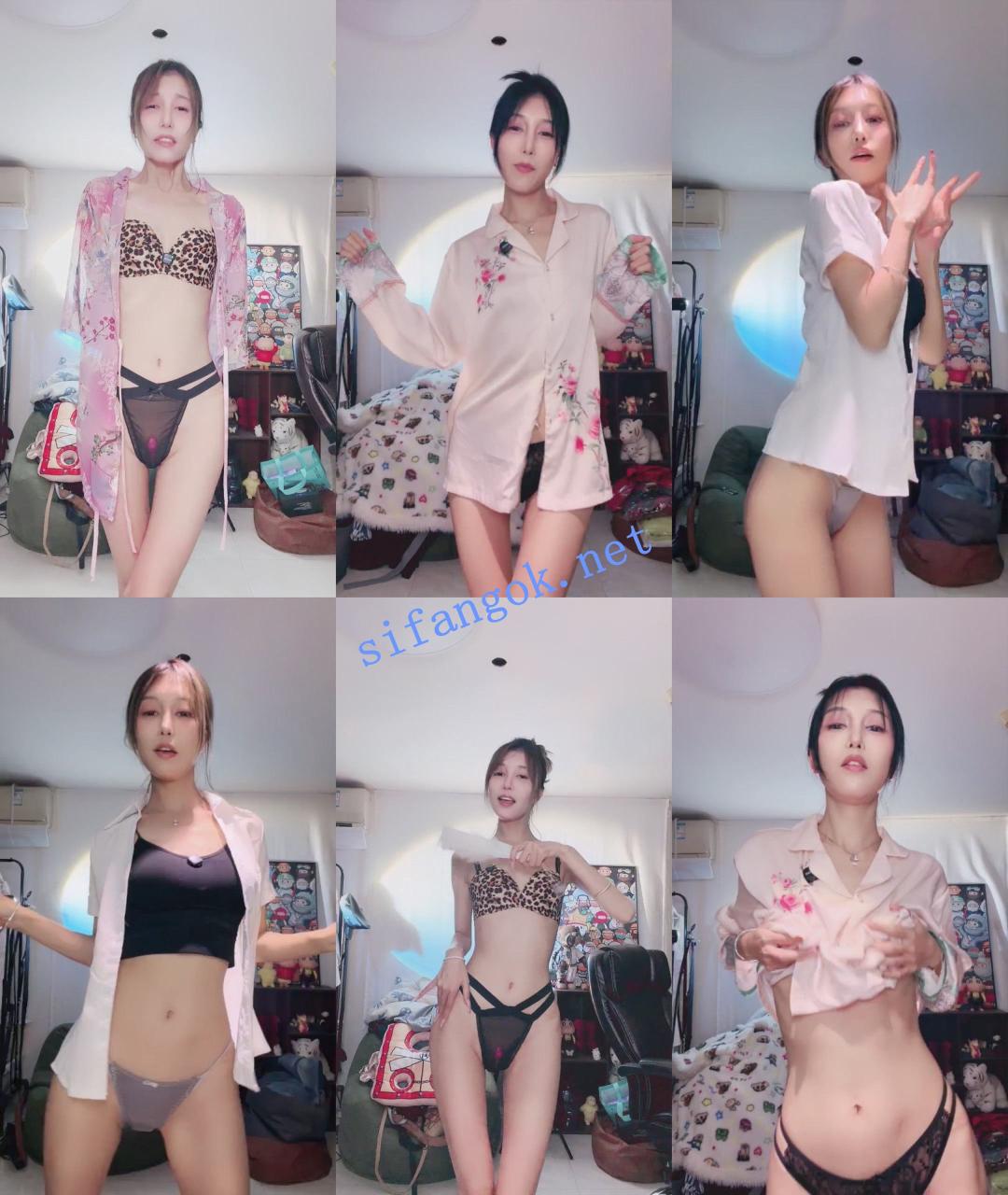 ♆【尾巴吖 】嫩模美女~骨瘦如柴~裸舞~跳蛋塞逼自慰~刺激! 2