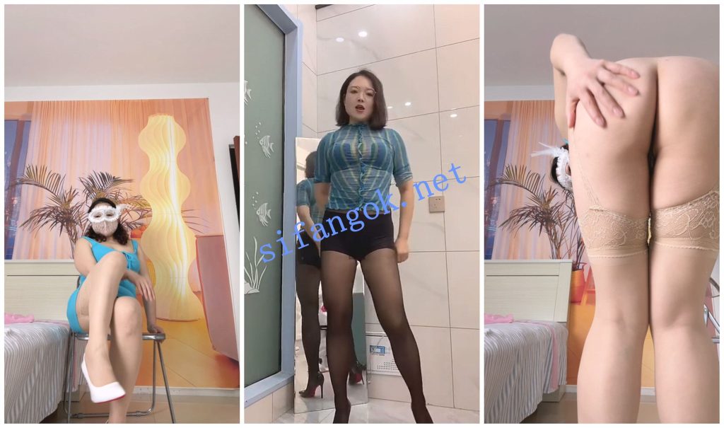 【快手福利】风骚大奶熟女【敏姨媚 密嫂】丝袜情趣裸舞扣B【7V】【2.38G】 5