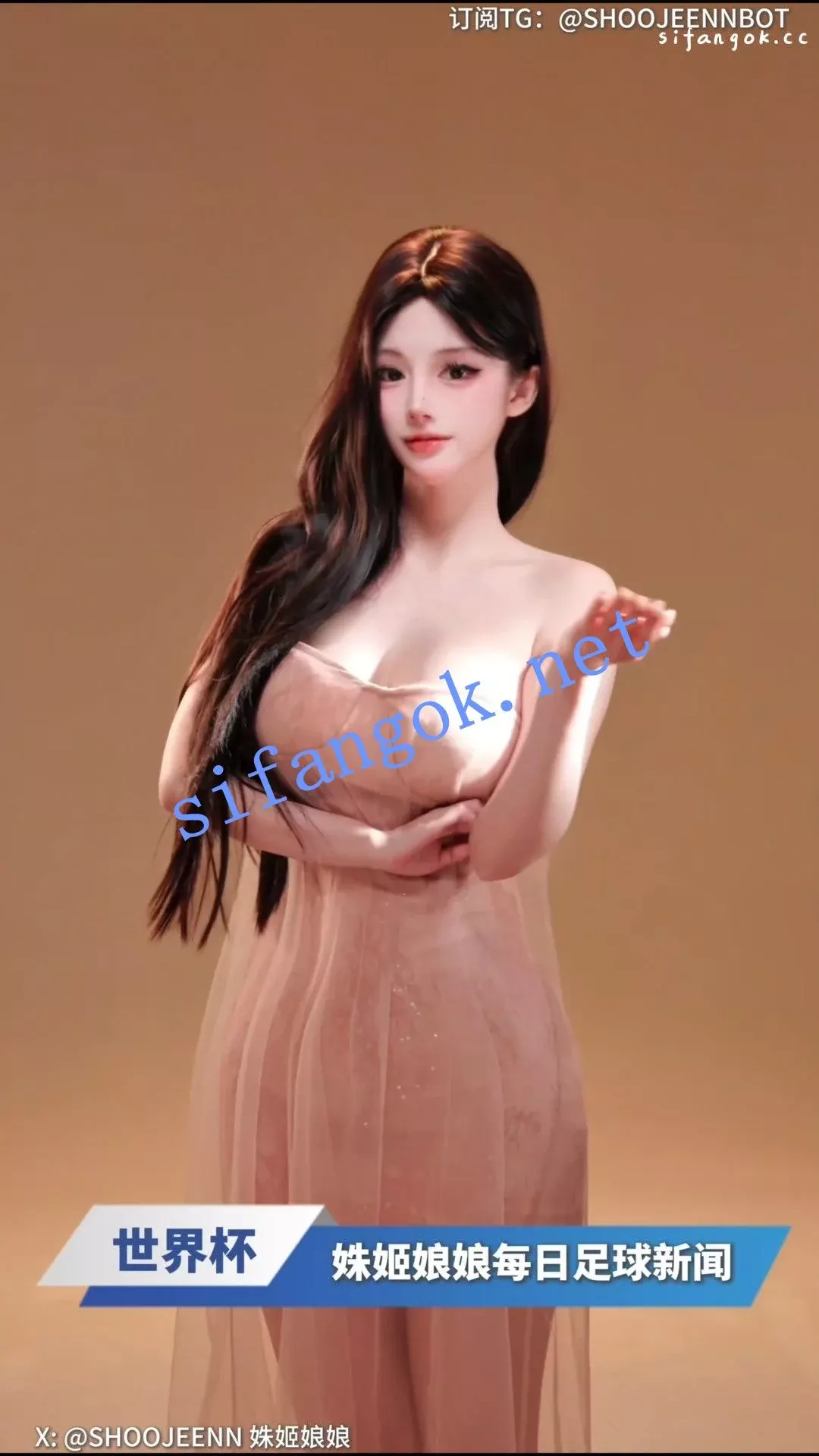 神仙颜值魔鬼身材【姝姬娘娘】裸舞为世界杯助力 弹力摇6.25 1