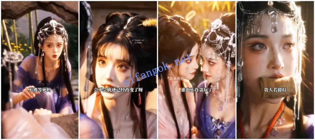 【AI短剧】顶级美学之逃婚姐妹花！ 13