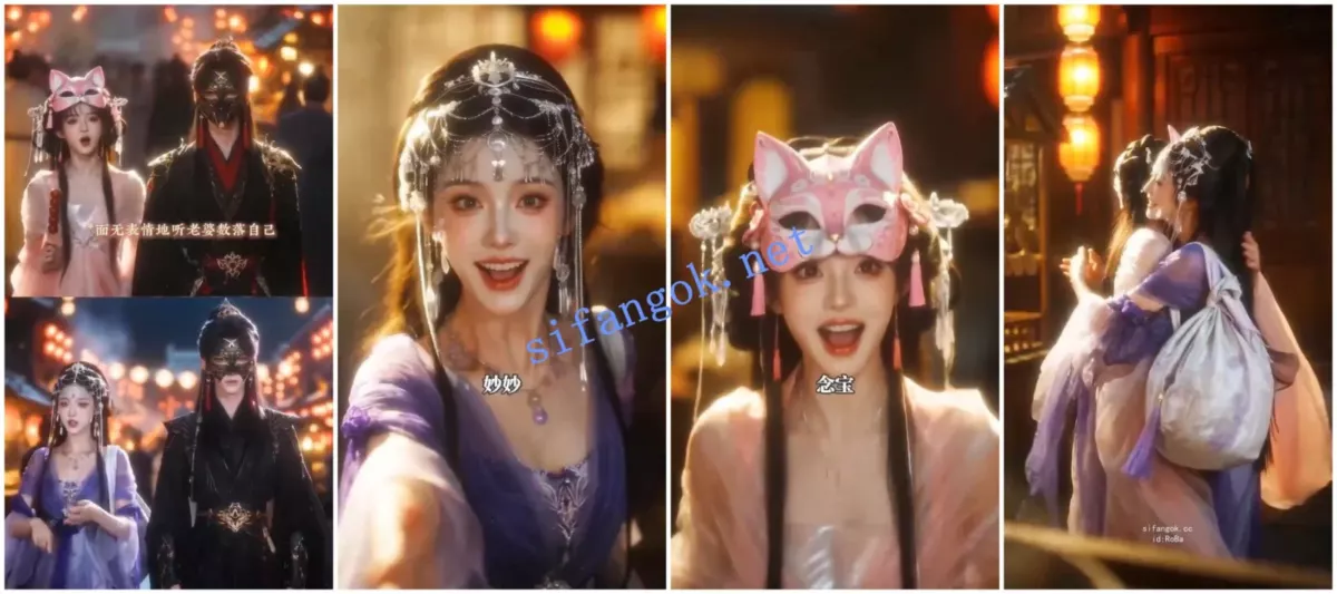 【AI短剧】顶级美学之逃婚姐妹花！ 6