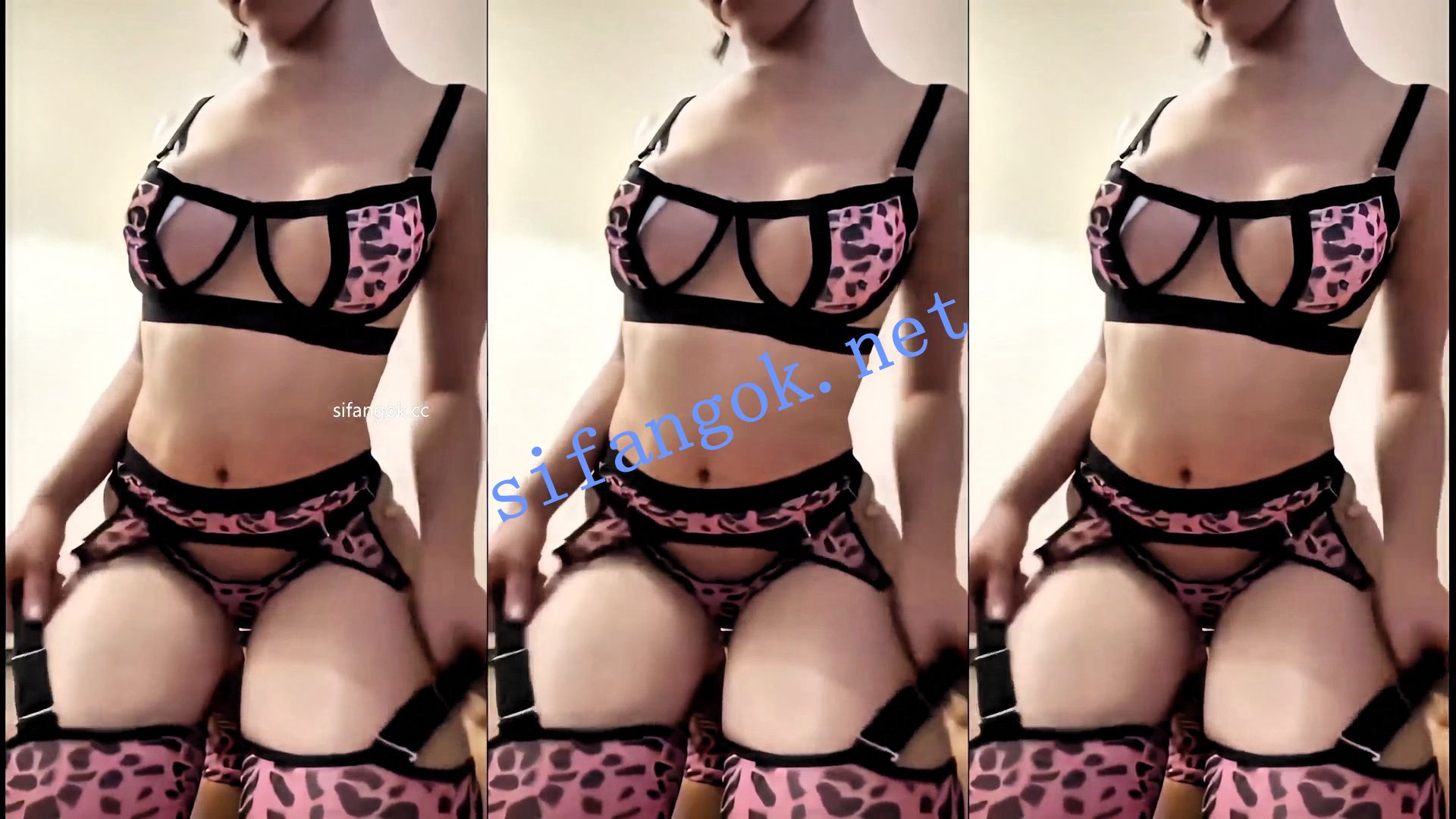 【快手】土狗 美女主播 情趣骚内 福利定制4V 7