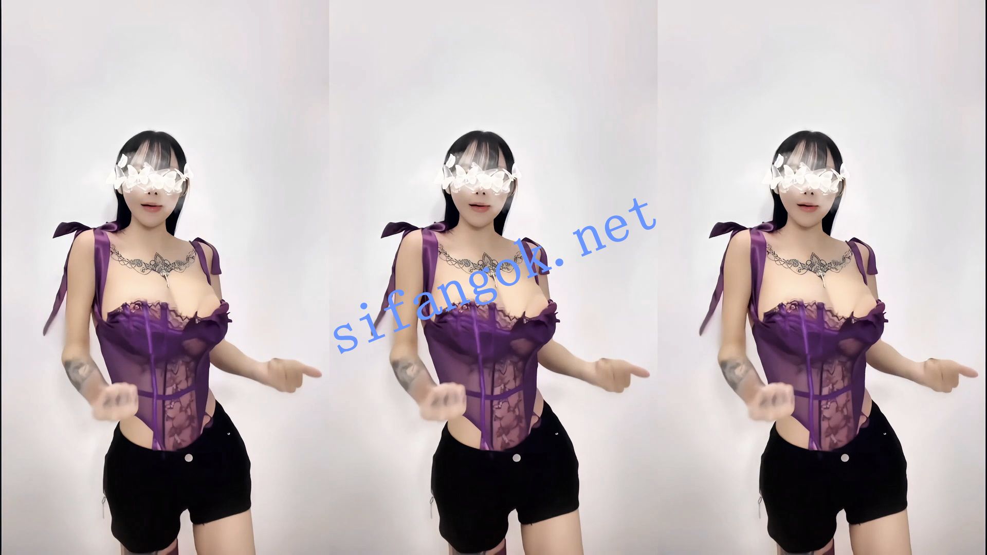 【抖音】简鸽 120万粉网红 细腰巨乳 颜值主播 情趣骚舞17V 31