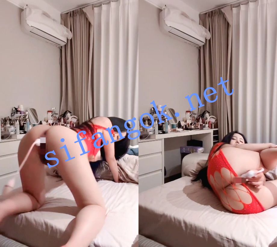 依阳baby万元定制第二期:红色网衣全漏道具自慰完整无码版 9