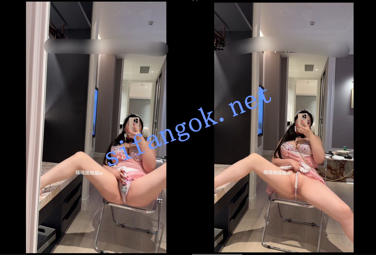 【微博巨乳】小王同学瑶瑶摇摇摇最新粉红女仆付费福利 3