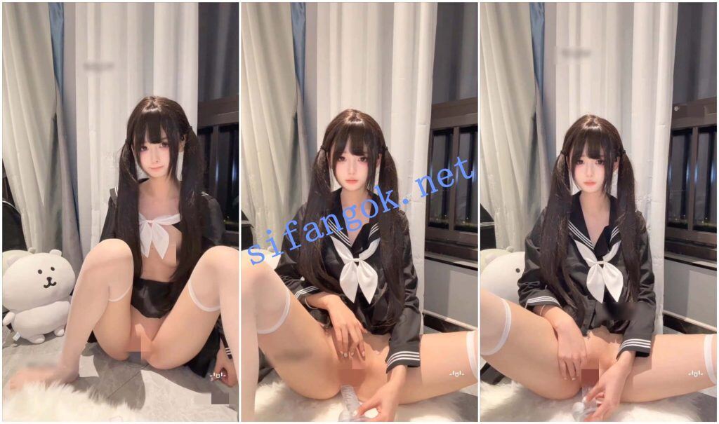 ♈抖音（季雨）高颜次元萝莉 2500私定版 女仆白丝自慰插逼【1V】【606M】 5