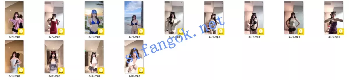 ✅抖音 sunny77/宝贝77-6 150万粉 大尺度骚舞+大尺度自拍等 283V 9
