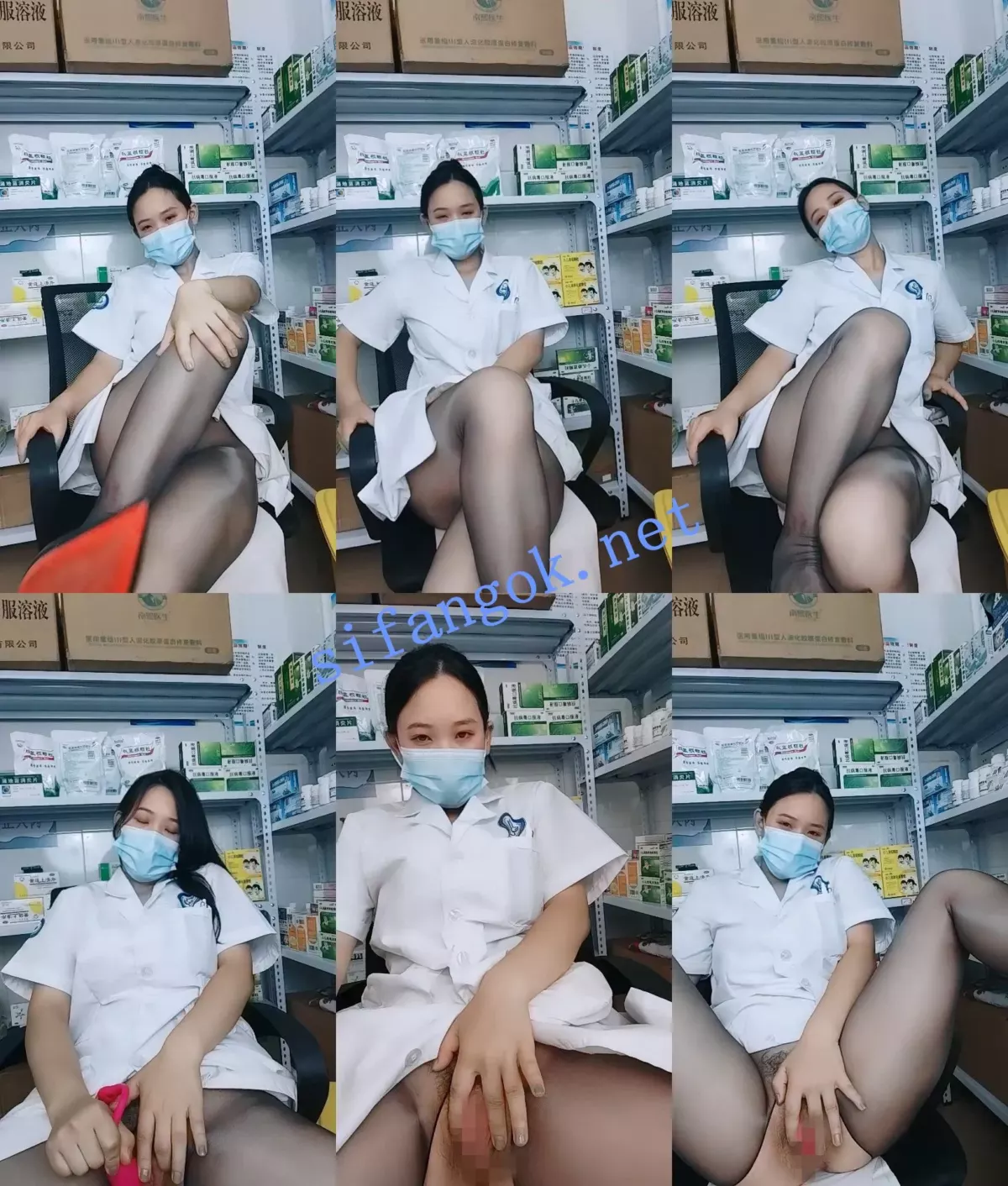 ♆♆【湾湾】医院药库~! 偷播~巨乳肥臀~跳弹狂震~爽到不行11 1
