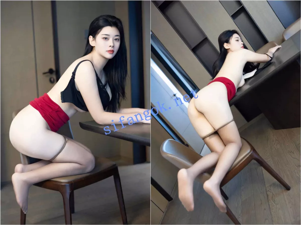 ❤️秀人网模特徐清妍❤️黑丝高跟OL 职业女性成熟美 7
