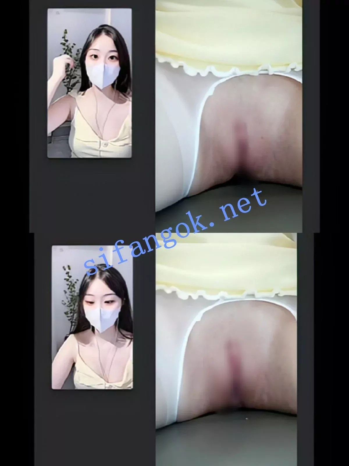 B站 反差博主【双视角 玥玥】无毛小鲍鱼非常粉嫩 极品 1