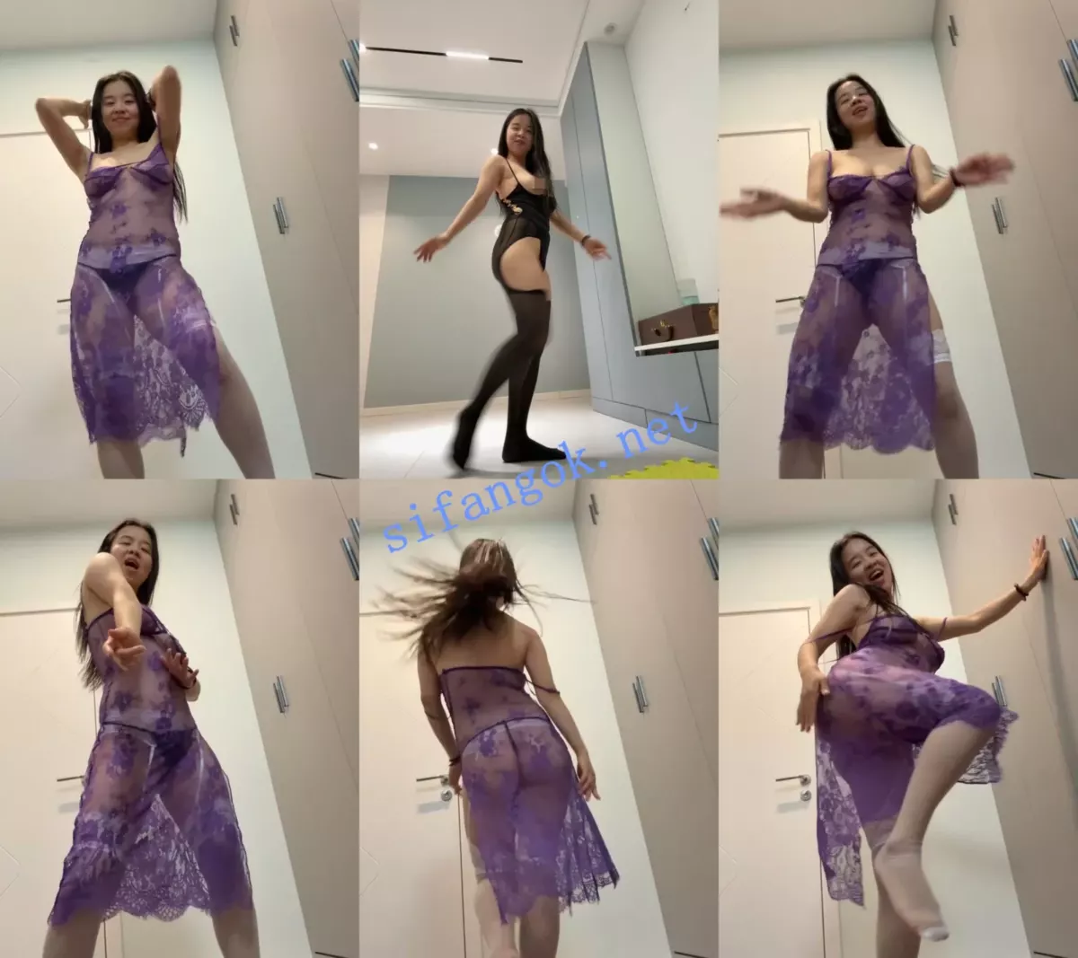 ☑️巨乳御姐下海！还会跳骚舞~【NiNa5203】道具~快爽死了~！ 1