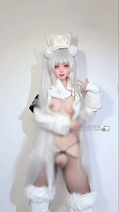 推特超高颜值顶级COSer 希尔薇7月顶B裸舞 NIKKE白兔 逆兔女郎【11V39P】【199M】 11