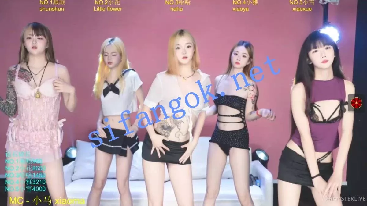 ，ST女团！！【【Mkong-001】】集体脱衣舞，帝王般享受 1