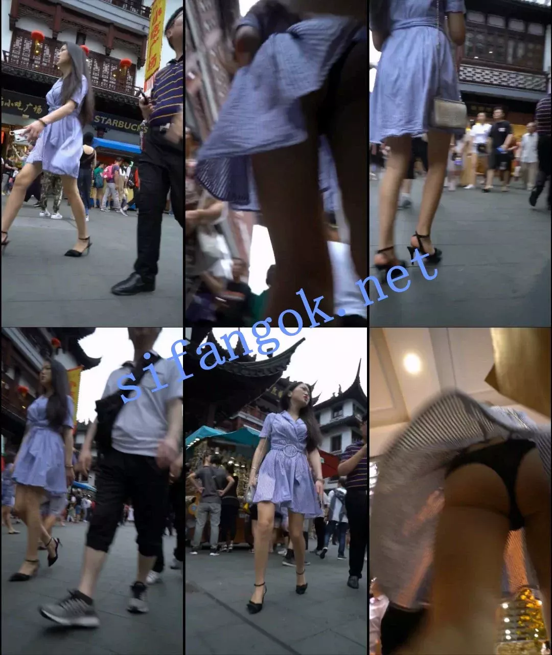 ✅【顶点大师】街拍抄底各种极品美女小姐姐第一季 15