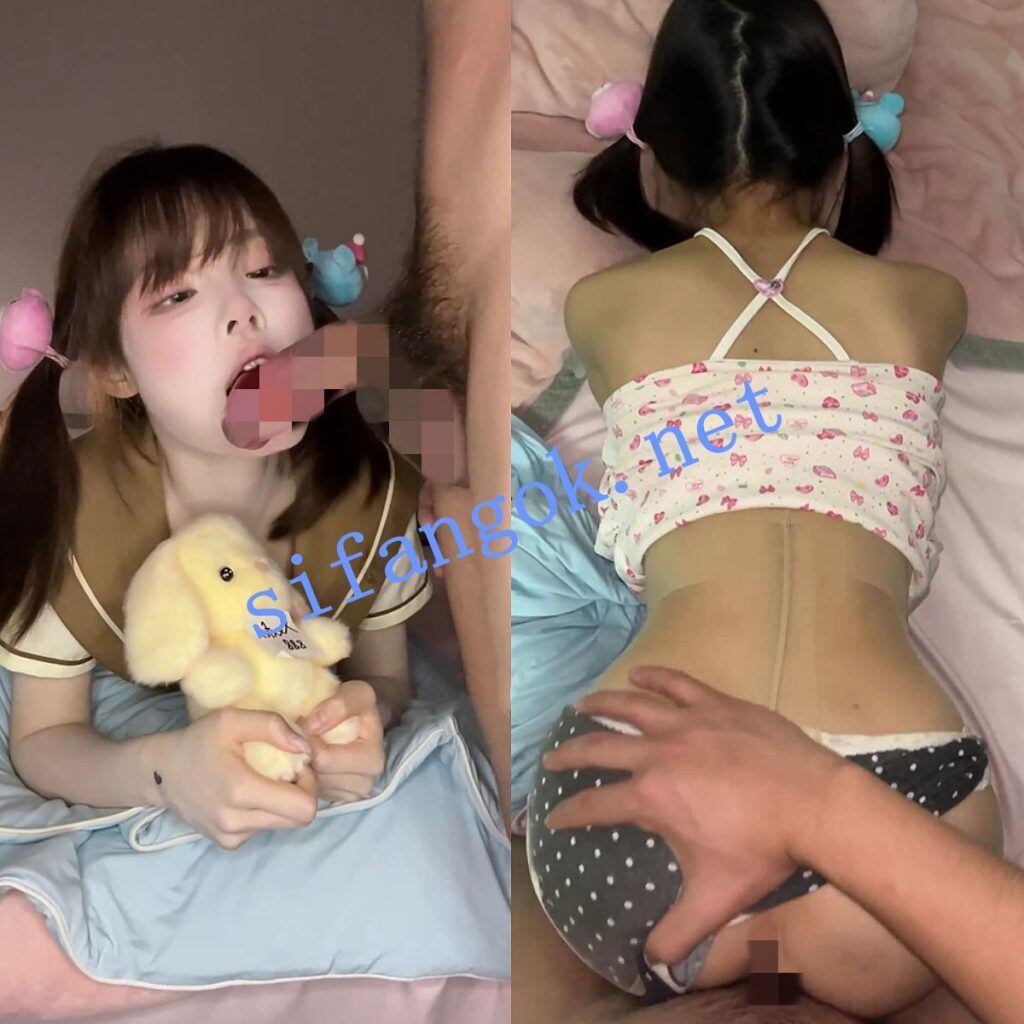 ❤️推特【辞酱】极品萝莉裸足丝袜足交 舔脚啪啪【14V】【2.16G】 4