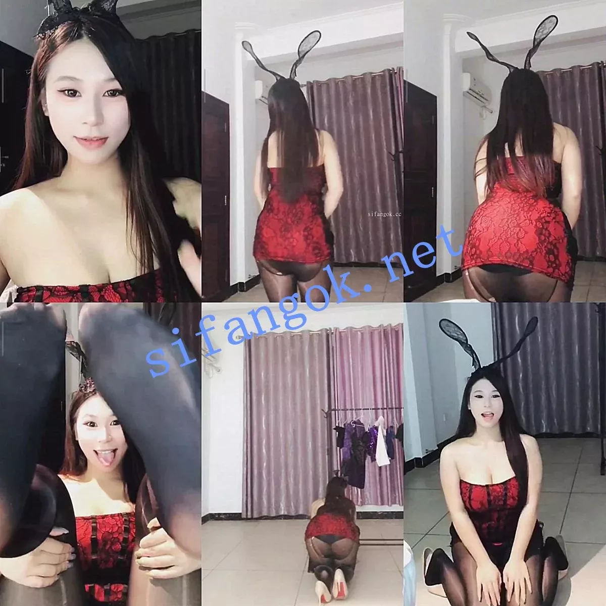 ❤️【兔呼】一对一收费平台 擦边露点淫语打飞机 8