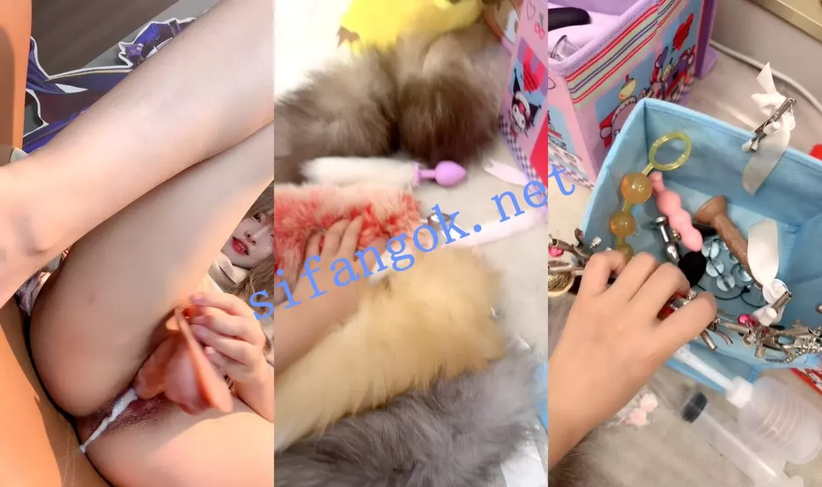 ⚡20小时核弹！【张晚萌】二次元福利姬玩得花！道具堆成山 6
