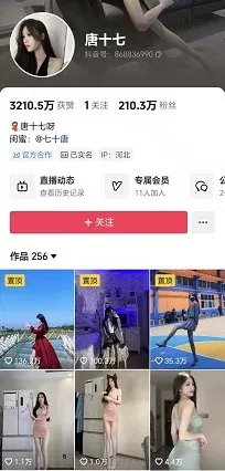 抖音200万粉顶级美女 唐十七 小内裤骚舞福利 微密丝滑原版 21