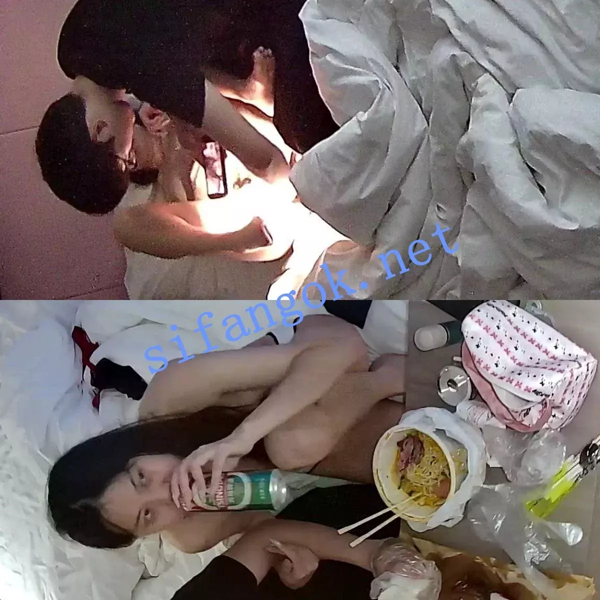 ⭐酒店偷拍:一脸清纯女孩在床上是只摇尾乞求被操的反差狗 3