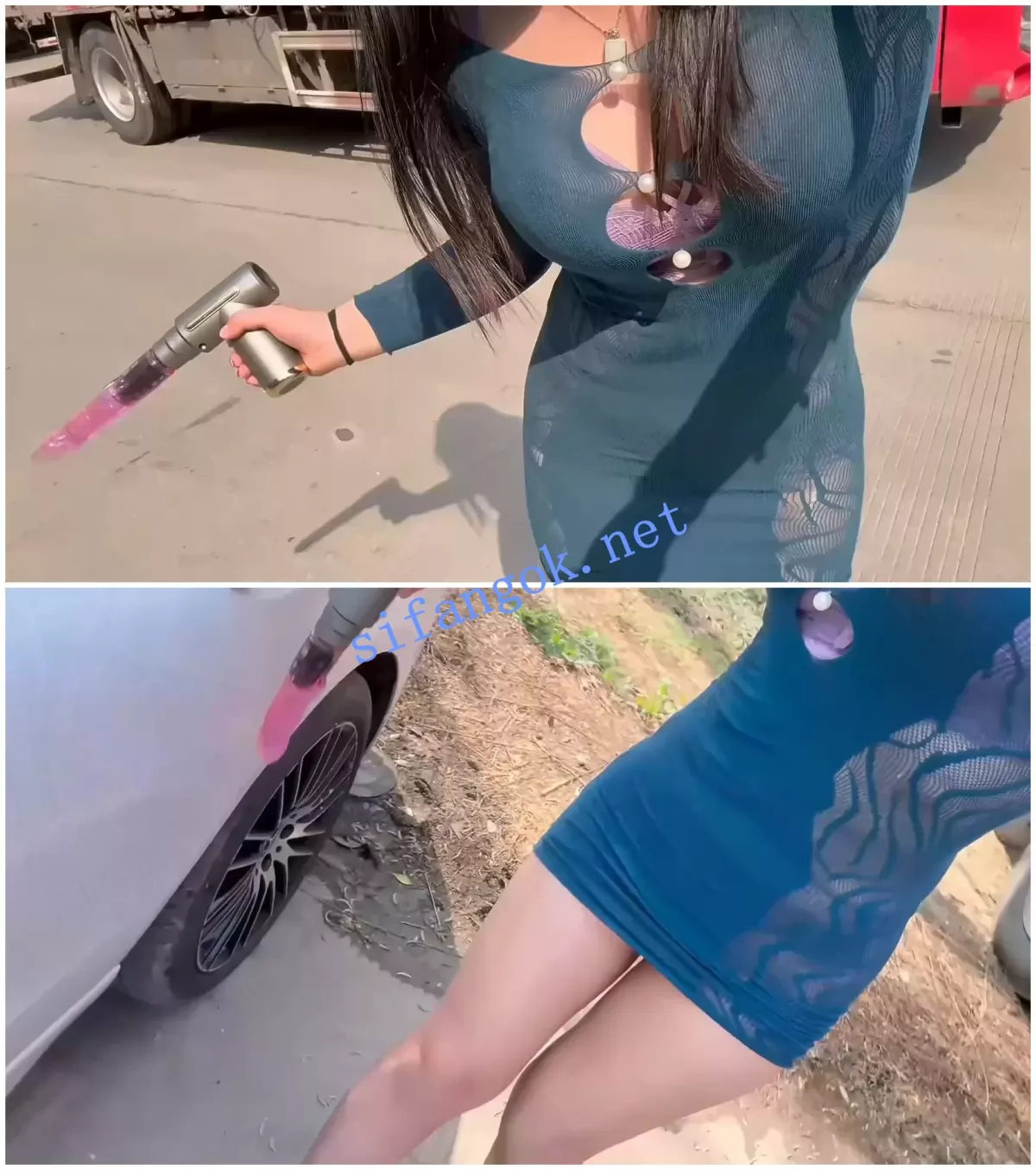 【快手福利】极品丝袜熟女【雅茹/雪儿/小小】道具自X丝足 11