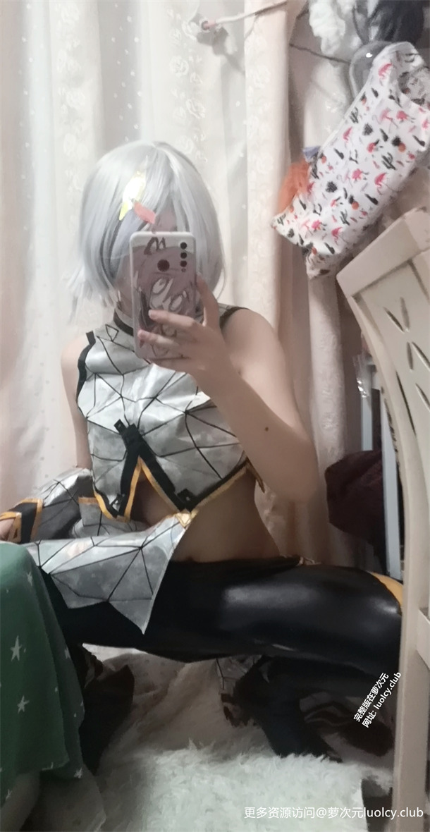 沐沐酱 – 新作 6分钟 Cos王者荣耀东方镜原皮 [31P4V-827MB] 7